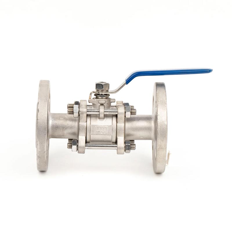 3PC DIN DIN FLANGED VALVE