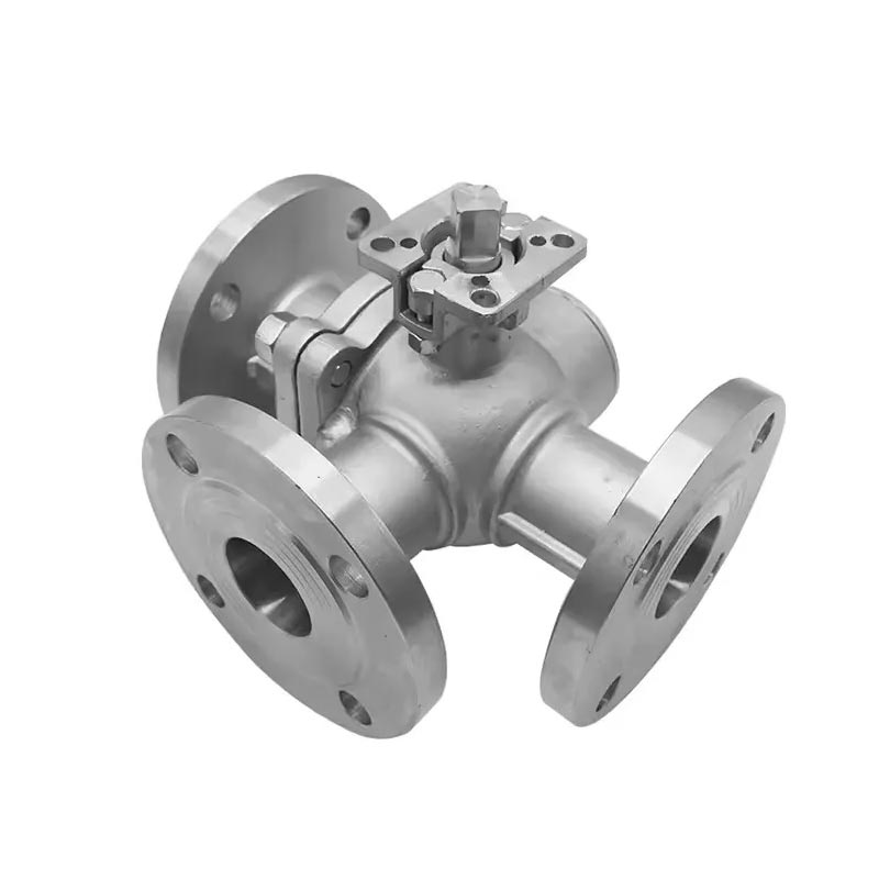 Stainless Steel Three Way Ball Valve