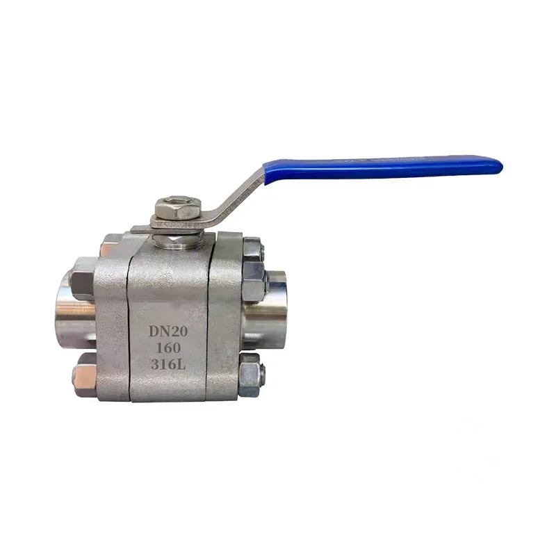 High Pressure Screw Forged 3PC Stainless Steel Ball Valve