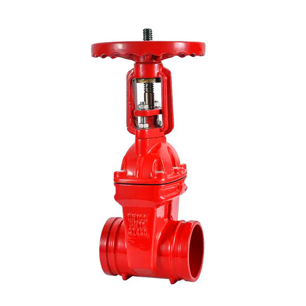 Fire Protection Grooved Rising Stem Gate Valve